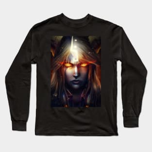 Draenei WoW (Original Character) Long Sleeve T-Shirt